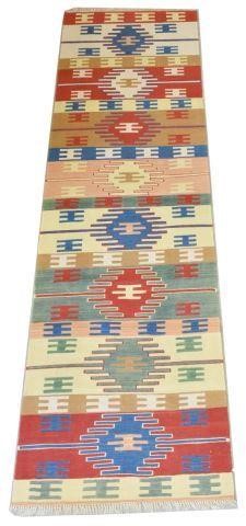 TURKISH OUSHAK WOOL KILIM APPROX 3c0ec2