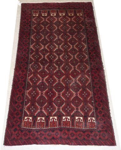 PERSIAN BALUCHI RUG, APPROX 6'5"