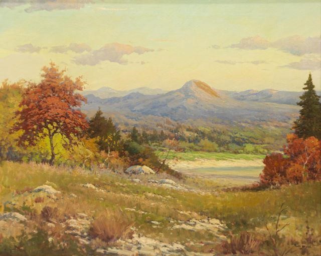 ROBERT WOOD 1889 1979 MTN LANDSCAPE 3c0f3b