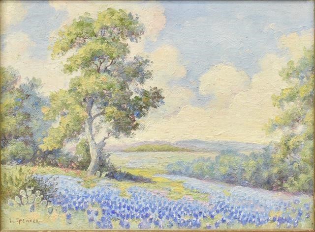 LULA MAY SPENCER 1890 1958 BLUEBONNET 3c0f33