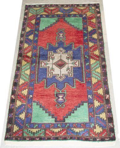 TURKISH KAZAK RUG, APPROX 5'9"