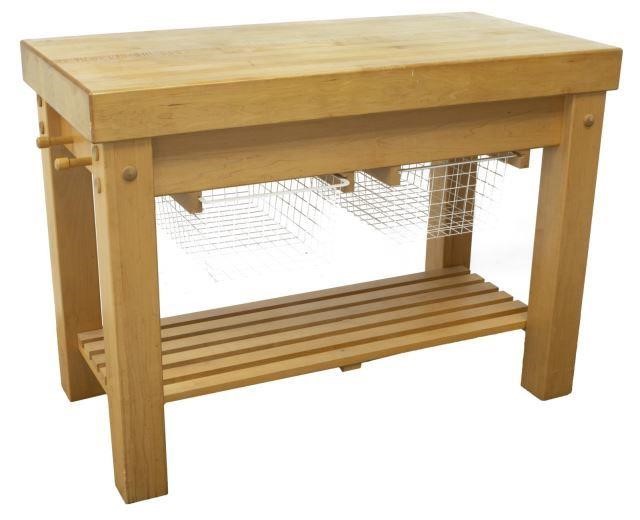 LE GOURMAND KITCHEN ISLAND BUTCHER 3c1031