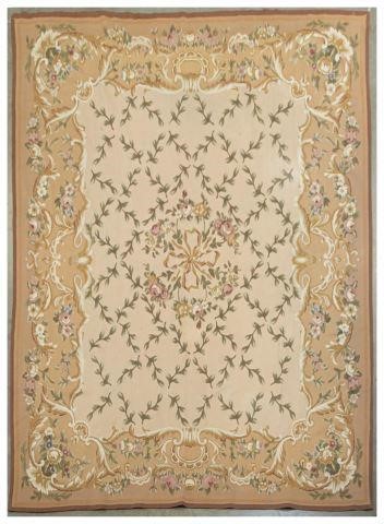 AUBUSSON TAPESTRY, 93" X 120"Aubusson