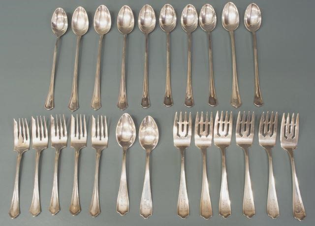 (23) ASSORTED STERLING SILVER FLATWARE(lot