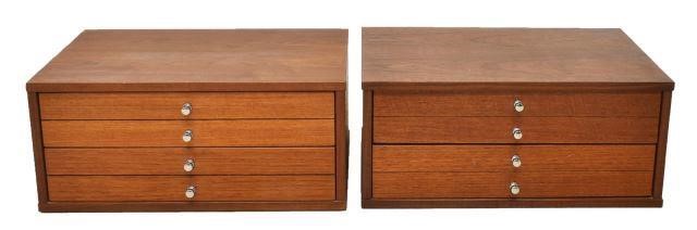  2 SMALL MID CENTURY MODERN CHEST 3c114d