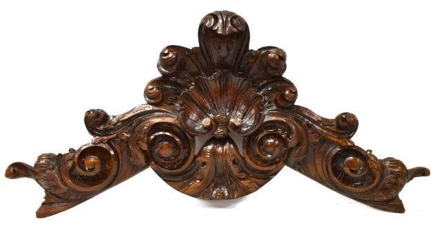 ITALIAN ARCHITECTURAL ELEMENT CARVED