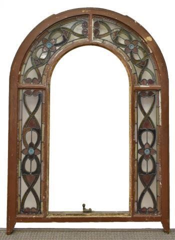 ARCHITECTURAL ARCHED STAINED  3c11b1