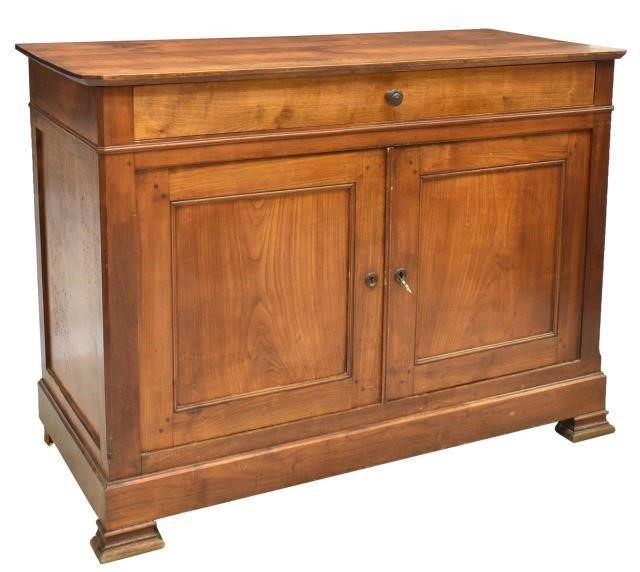 FRENCH LOUIS PHILIPPE WALNUT SIDEBOARDFrench 3c11eb