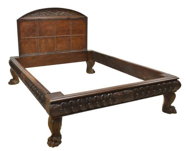 ITALIAN BAROQUE STYLE CARVED WALNUT 3c11f4