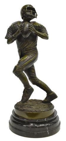 JIM DAVIDSON BRONZE SCULPTURE FOOTBALL 3c1216