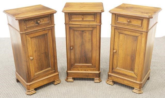  3 FRENCH LOUIS PHILIPPE WALNUT 3c126b