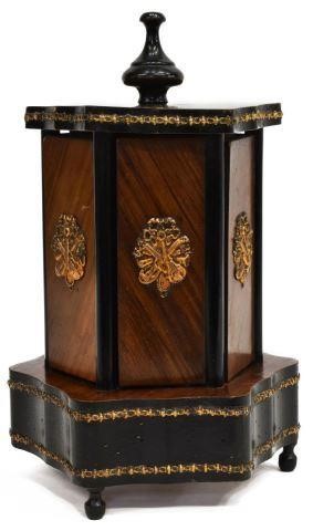 FRENCH NAPOLEON III PERIOD CIGAR CADDY