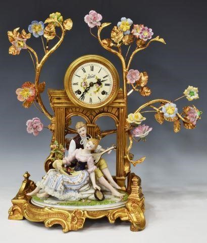 FRENCH STYLE FIGURAL PORCELAIN