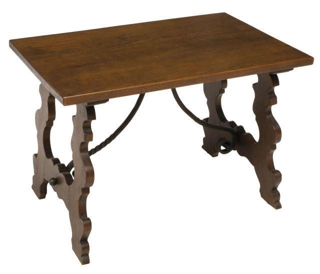 SPANISH BAROQUE STYLE OAK TABLE