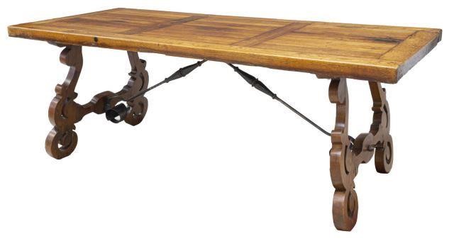 SPANISH BAROQUE STYLE OAK TABLESpanish 3c134a