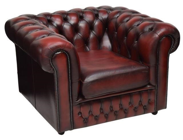 CHESTERFIELD TUFTED LEATHER CLUB 3c1351
