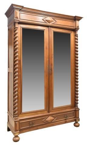 FRENCH HENRI II STYLE WALNUT TWO 3c135c