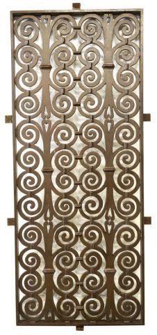 ARCHITECTURAL SCROLLED IRON PANEL 3c137c