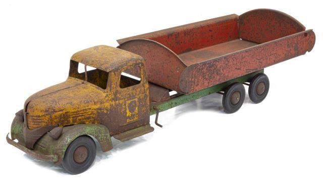 TURNER TOYS PRESSED STEEL DUMP TRUCKTurner