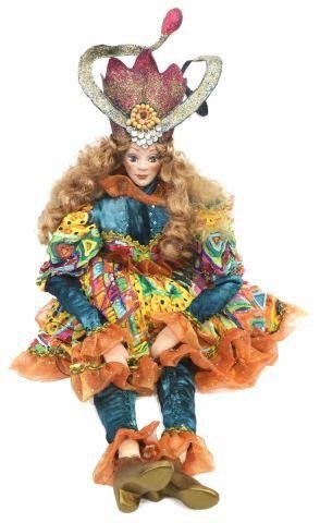 SPECTACULAR HAND PAINTED ART DOLL 3c149c