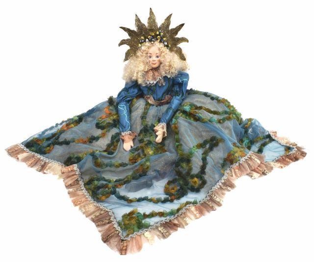 SPECTACULAR HAND PAINTED ART DOLL 3c149d