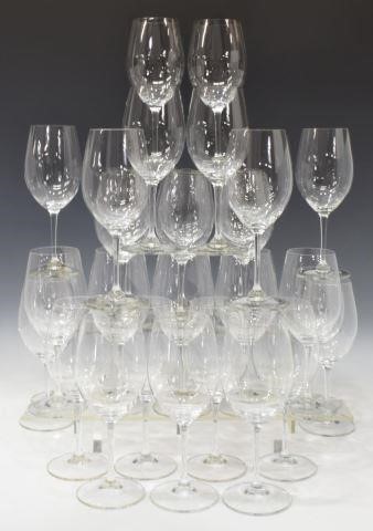 (30) RIEDEL COLORLESS GLASS RED