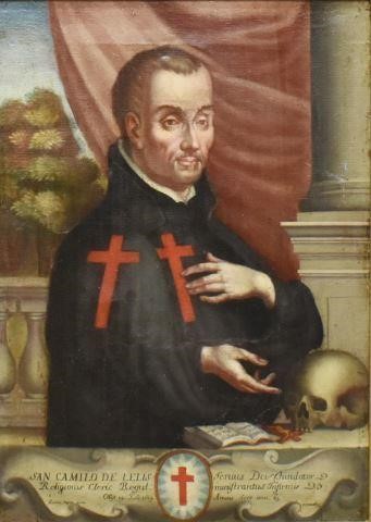 ST. CAMILLUS DE LELLIS PAINTING