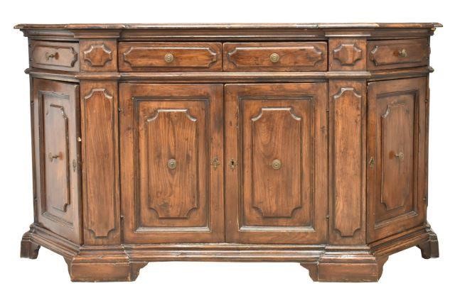 ITALIAN WALNUT SIDEBOARD SERVERItalian 3c1516