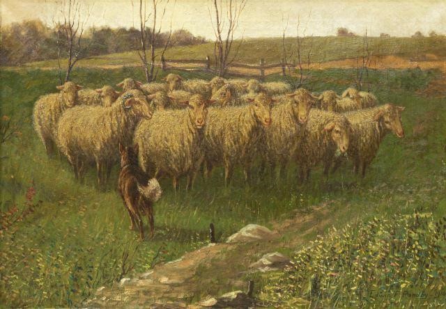 EDWIN F. RANDBY (1866-1925) PAINTING