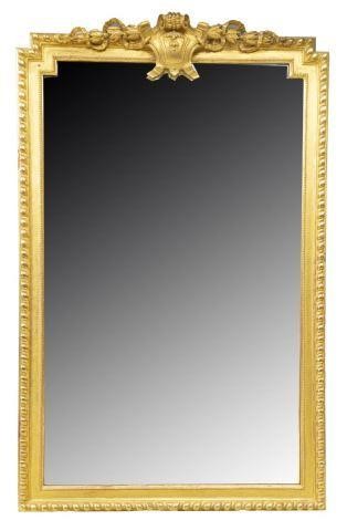 LARGE FRENCH NEOCLASSICAL GILT