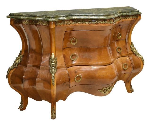 ITALIAN STYLE STONE TOP BOMBE COMMODEItalian 3c1583