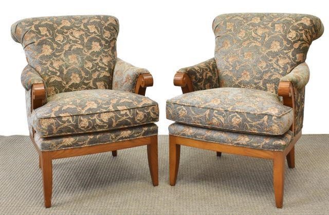  2 CONTEMPORARY PEARSON UPHOLSTERED 3c157e