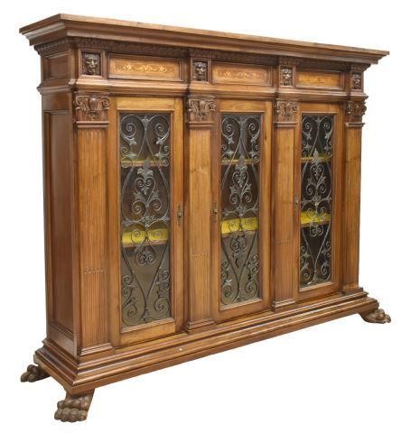 ITALIAN RENAISSANCE REVIVAL WALNUT