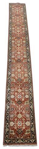 HAND TIED PERSIAN MAHAL FLOOR RUNNER  3c1645