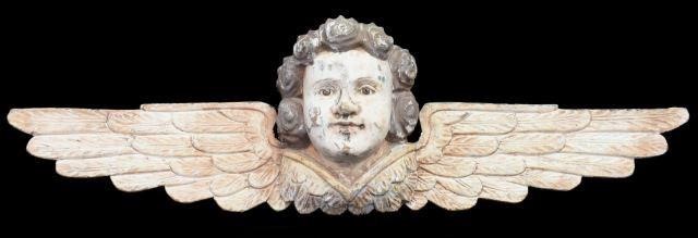 ARCHITECTURAL ELEMENT WINGED ANGEL 3c1717