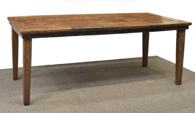 LARGE RUSTIC MIXED WOOD TABLELarge 3c177e