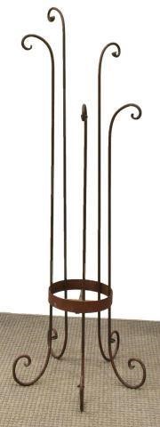 WROUGHT IRON STAND FOR HANGING PLANTER