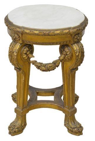 FRENCH NEOCLASSICAL MARBLE TOP 3c18a7