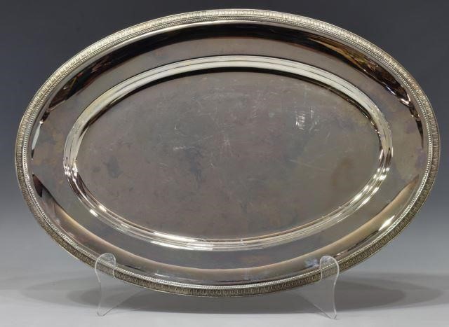 CHRISTOFLE SILVER PLATE OVAL SERVING 3c18d5