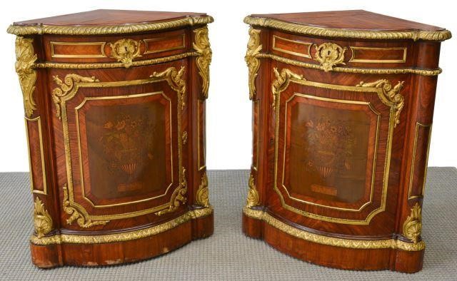 (2) FINE FRENCH ORMOLU-MOUNTED