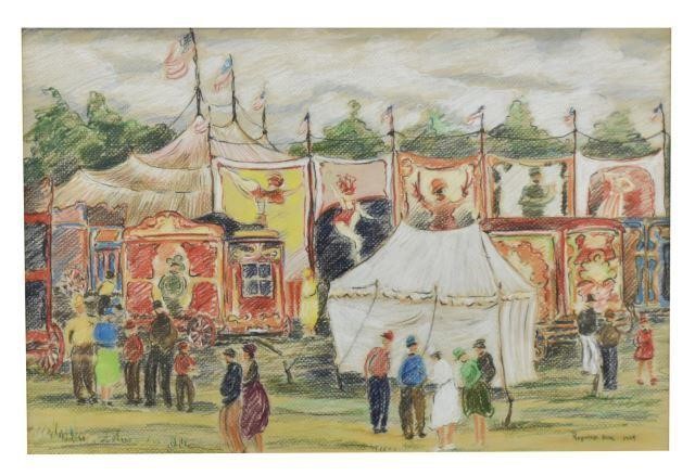 REYNOLDS BEAL D 1951 CIRCUS TENTS 3c1935