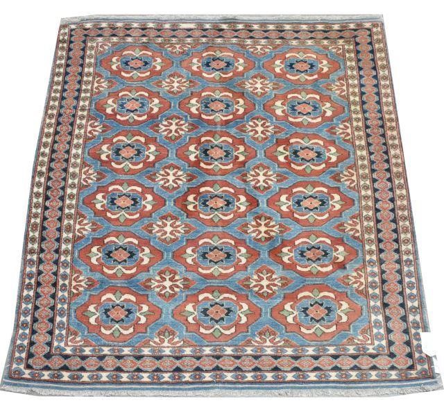 HAND-TIED AFGHAN KAZAK WOOL RUG