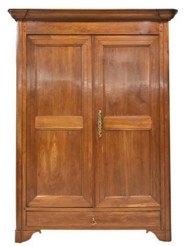 LARGE FRENCH PROVINCIAL OAK DOUBLE DOOR 3c19ae