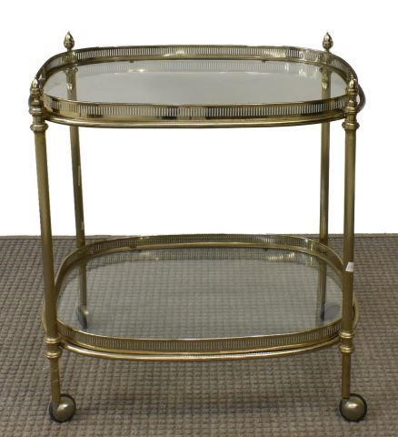FRENCH SILVER TONE METAL TRAY TOP 3c19c8