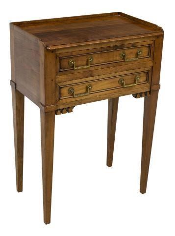 FRENCH TWO DRAWER NIGHTSTAND BEDSIDE 3c19f0