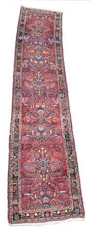 HAND TIED PERSIAN WOOL RUNNER 13 5  3c1a02