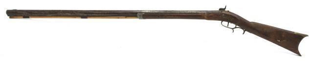 AMERICAN HALF STOCK PERCUSSION RIFLEAmerican