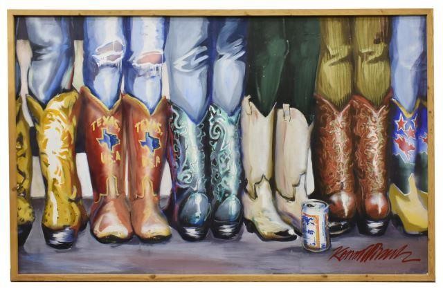 LARGE FRAMED WESTERN COWBOY BOOTS 3c1ab5