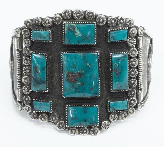 NATIVE AMERICAN NAVAJO BLUE GEM