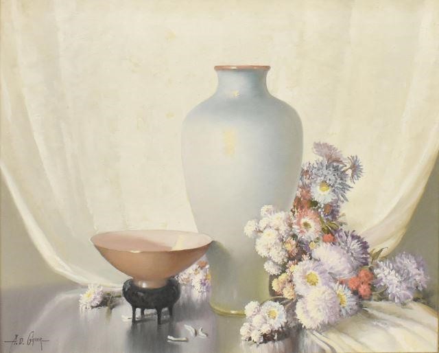 A D GREER 1904 1998 STILL LIFE 3c1af8